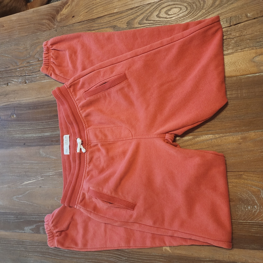 Zara Coral Sweatpants Relaxed Fit Joggers